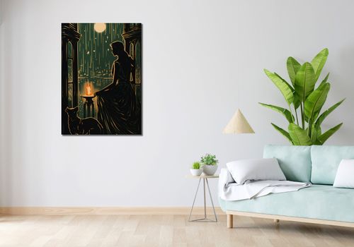 Obraz 70x100cm Nocne Szeptanie na Arena.pl