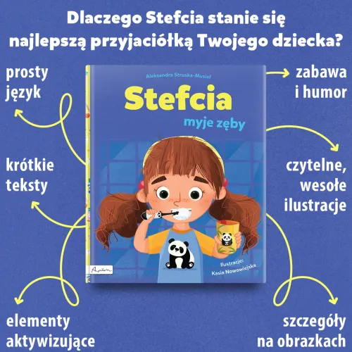 Stefcia myje zęby na Arena.pl