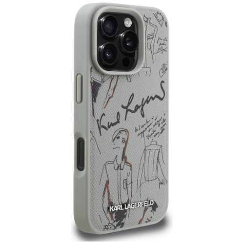 etui karl lagerfeld grained pattern &    logo magsafe do iphone 16 na Arena.pl