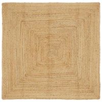 Dywan Beżowy 160 x 160 cm Juta