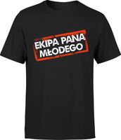 KOSZULKA WIECZÓR KAWALERSKI GADŻETY NA PREZENT EKIPA PANA MŁODEGO TSHIRT M