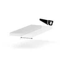 Blat Kuchenny Laminowany Wytrzymały Blande Biel Arktyczna 10-19cm Na Metry