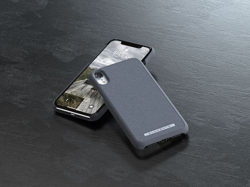 Materiałowe etui do iPhone XR (Mid Grey) na Arena.pl
