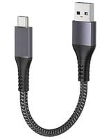 Zestaw 2 kabli Usb C 0,2M nylonowe