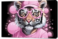 Obraz 100x70cm Ludzki Tygrys