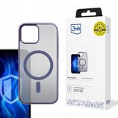 Etui z MagSafe na Apple iPhone 12/12 Pro - 3mk Frosty MagCase Purple