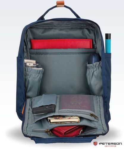 plecak ptn gamma-0374 navy-brown na Arena.pl