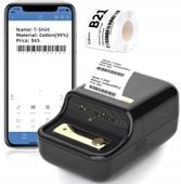 NIIMBOT B21 Drukarka Termiczna NAKLEJKI Bluetooth  NIIMBOT_B21_CZARNA