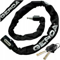 ZAPIĘCIE Rowerowe ŁAŃCUCH zabezpieczenie do ROWERU GERDA contra 900/6V