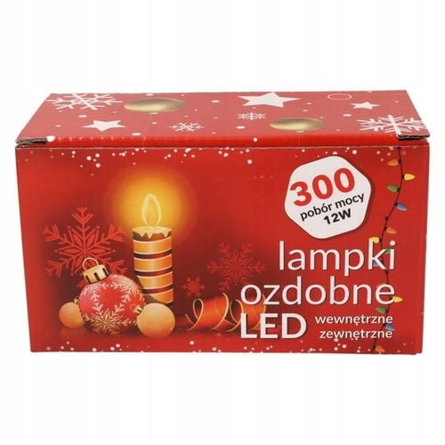 LAMPKI CHOINKOWE MOCNE 300 LED MULTIKOLOR PROGRAMATOR na Arena.pl