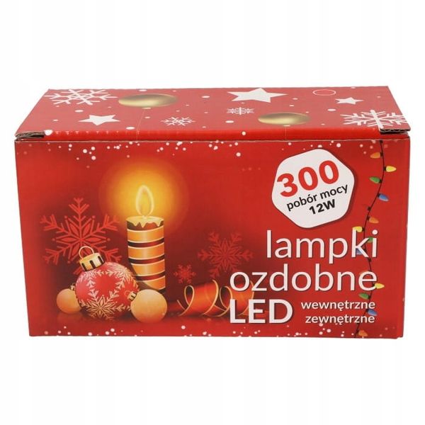 LAMPKI CHOINKOWE MOCNE 300 LED MULTIKOLOR PROGRAMATOR zdjęcie 6
