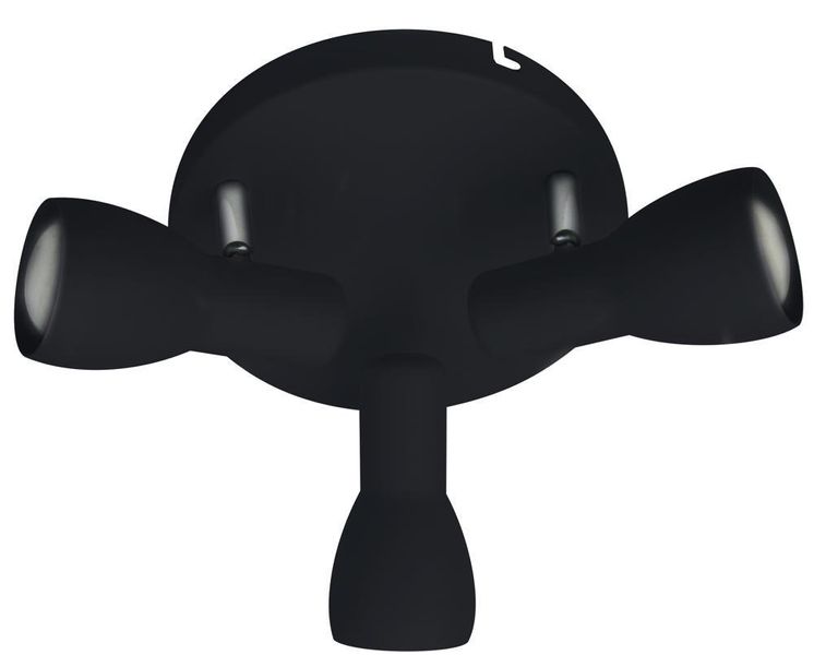 Picardo plafon 3x40W E14 czarny matowy zdjęcie 1