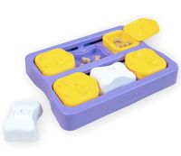 Węchowa gra edukacyjna dla małego psa - szukanie smakołyków Brick Poziom 2