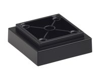 Stopka meblowa Schwinn 6601 kwadratowa 2x32 Czarna