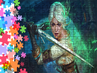 Puzzle tradycyjne Wiedźmin