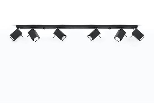 Regulowana LAMPA sufitowa SL.0460 metalowa OPRAWA reflektorki spot czarny na Arena.pl