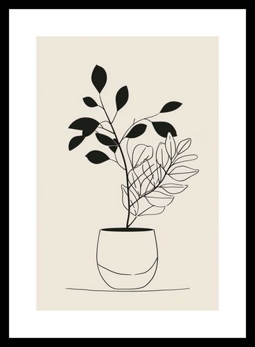 Plakat 20x30cm Prostota Doniczki na Arena.pl