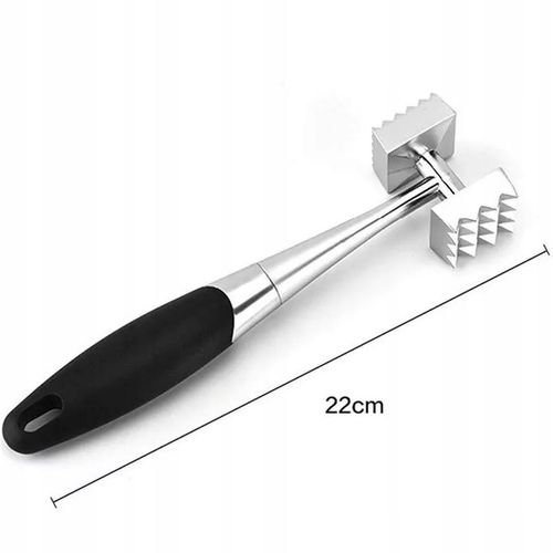 TŁUCZEK DO MIĘSA KOTLETÓW MŁOTEK DWUSTRONNY ROZBIJAK STAL NIERDZEWNA na Arena.pl