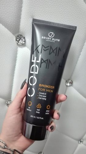 7 SUNS CODE BRONZER FOR MEN DLA MĘŻCZYZN 250 ml ! na Arena.pl