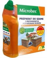 Microbec ULTRA Bakterie Preparat Proszek DO SZAMB 1kg + BIO ŻEL do WC
