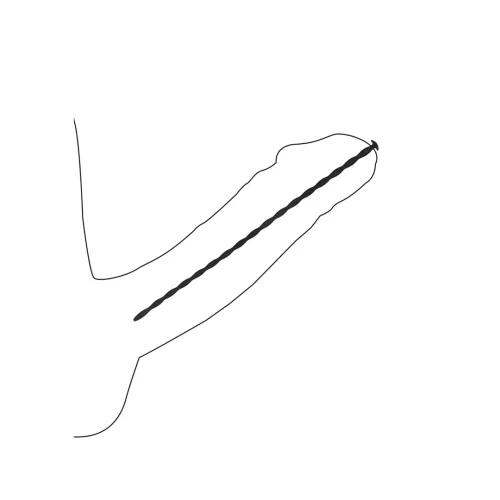 ouch! by shots zestaw silikonowych spiralnych zaślepek 4 rozmiary 30 cm na Arena.pl