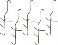 HAKI DO RYB wędzenia ryb POTRÓJNE INOX 5 SZT