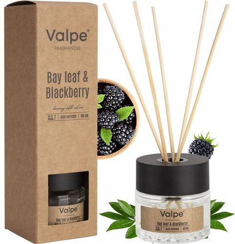 valpe dyfuzor zapachowy z patyczkami liść laurowy - jeżyna 50 ml dz50-325 na Arena.pl