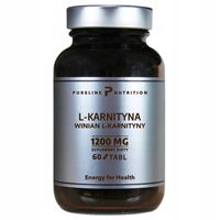 L-karnityna 1200 mg 60 tab Odchudzania Metabolizm Spalacz Tłuszczu Redukcja