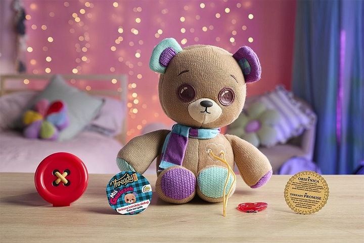 COBI MIŚ GUZICZEK interaktywny magiczny miś Thready Bear zdjęcie 13