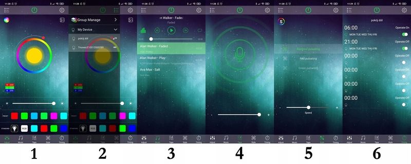 ZESTAW LED 15M RGB5050 Bluetooth MUZYKA Unpack YT zdjęcie 2