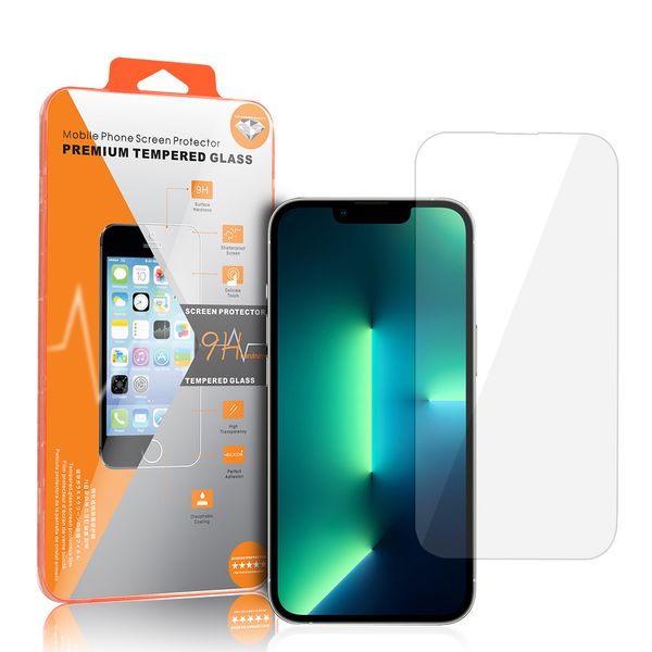 Hartowane szkło Orange do IPHONE 14 zdjęcie 1