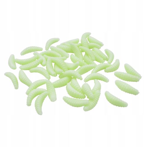 SZTUCZNY robak JAK ŻYWA PRZYNĘTA 50szt GREEN na Arena.pl