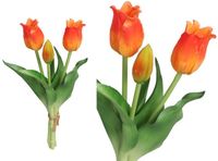 TULIPANY BUKIET TULIPANÓW GUMOWE GUMOWANE JAK ŻYWE