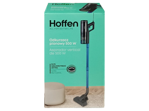 Bezworkowy odkurzacz pionowy Hoffen 500W na Arena.pl