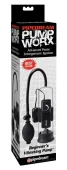 pipedream pump worx transparentna pompa intymna z wibracją 22cm