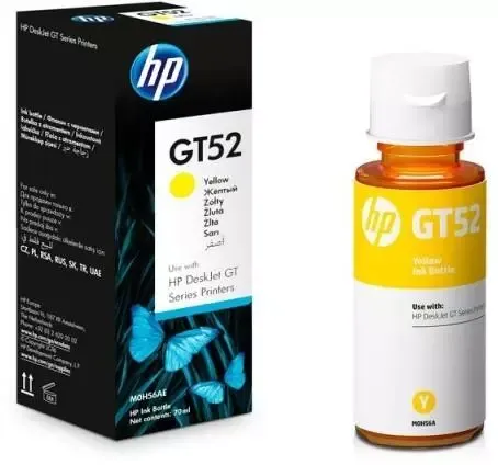HP TUSZ GT52 YELLOW 70ML zdjęcie 1
