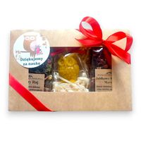 Zestaw Prezentowy z Herbatą Świeczką Sowa Dla Nauczyciela