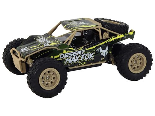 Autko Terenowe Zdalnie Sterowane R/C 1:24 Brązowo-Zielone na Arena.pl