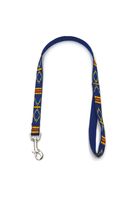 A-477 PEJCZ, KRÓTKA SMYCZ DLA PSA TAŚMA INDIAŃSKA 20mm/80cm Kolor - NIEBIESKI