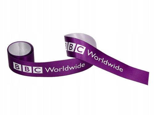 Wstążka nadruk Wesołych Świąt na Arena.pl