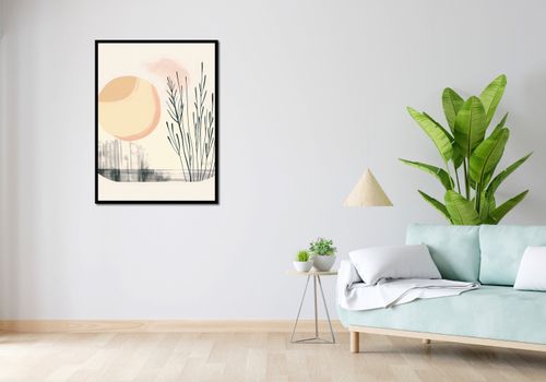 Plakat 75x100cm Pastelowy Wschód na Arena.pl