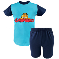 Krótka Piżama dziecięca Garfield i Przyjaciele