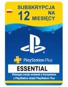 PLAYSTATION PLUS ESSENTIAL | 12 MIESIĘCY | 365 DNI | KONTO INDYWIDUALNE
