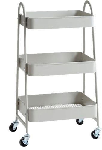 Regał łazienkowy JYSK odcienie beżu 31x47 x 79 cm kuchenny wózek na Arena.pl