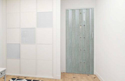 Drzwi harmonijkowe 005S BETON MAT - 80 cm na Arena.pl