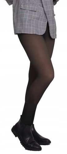 Ciepłe Rajstopy Grube Damskie Ocieplane Matowe Gładkie Zimowe Rajtuzy L/XL na Arena.pl