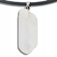 Wisiorek, kamień naturalny, bryłka, KRYSZTAŁ GÓRSKI, zawieszka, naszyjnik