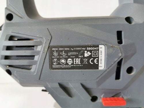 Wyrzynarka 450W ilość suwów 0-3000 GRAPHITE 58G047 na Arena.pl
