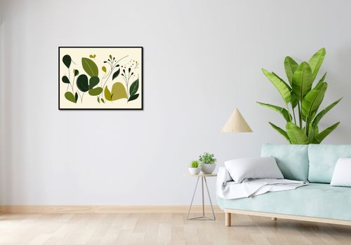 Plakat 80x60cm Świeżość Liści na Arena.pl