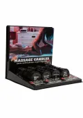 kama sutra massage candle display 16 szt. waniliowe świece do masażu